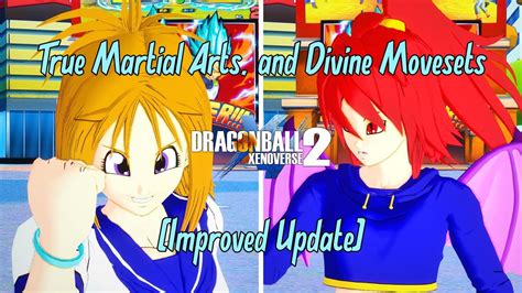 Dragon Ball Xenoverse 2 Mod True Martial Arts And Divine Movesets