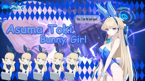 Blue Archive Asuma Toki Bunny Girl Youtube