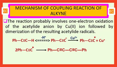 Mechanism of coupling reaction. | Reactions, Chemistry, Organic chemistry