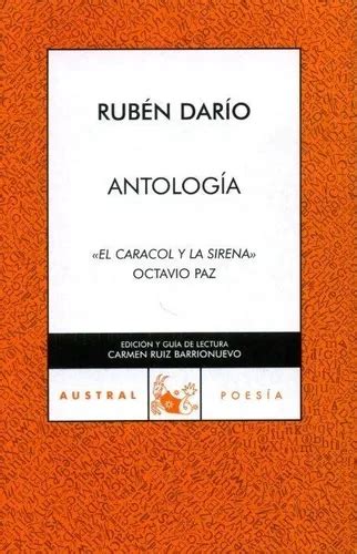 Antología Poética Rubén Darío MercadoLibre