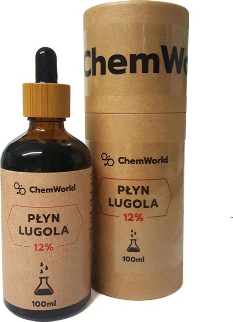 Chemworld Płyn Lugola 12 Czysty Jod Czda 100 Ml Opinie i ceny na