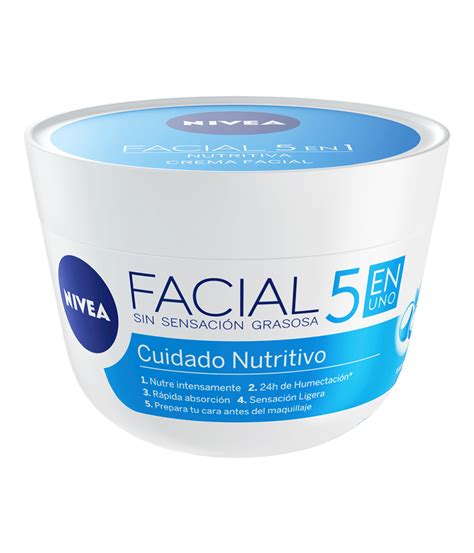 Crema Para Cara 5 En 1 Piel Normal De 50 Ml No Grasosa Nivea