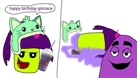 Happy birthday grimace by deaquinosiqueira on DeviantArt