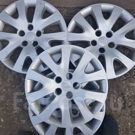 Колпаки субару на 15, 15", 1 шт, 4 шт, б/у, в наличии. Цена: 1 000₽ во ...