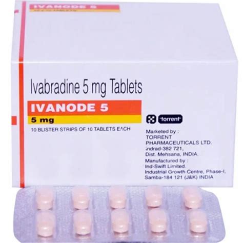 Ivabradine Tablets 5 Mg at Rs 250 stripe इवबरडन in Nagpur ID