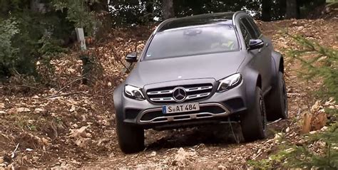 Crazy Mercedes Benz E Class All Terrain 4x4 Squared Has Portal Axles Autoevolution