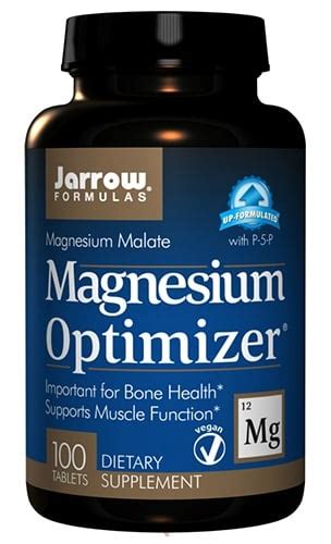 Jarrow Formulas magnesium optimizer 200 tablets Джароу Формулас