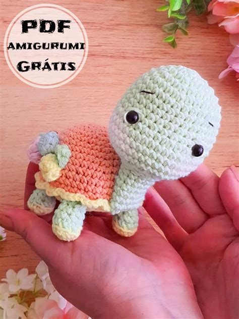 Tartaruga Amigurumi Pequeno Receita De Pdf Gr Tis