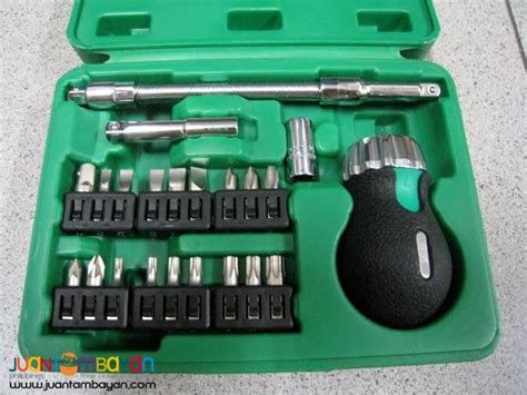 Sk Stubby Ratcheting Screwdriver Set Made In Usa