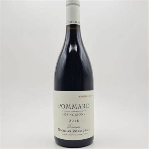 Pommard Noizon 2018 Domaine Nicolas Rossignol Gino Frutta Bistrot