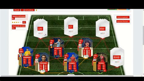 Fut Draft Do Melhor Time R E V Rios Icons Youtube