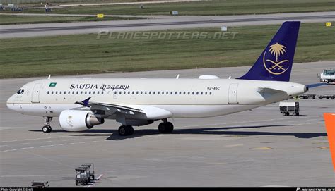 HZ ASC Saudi Arabian Airlines Airbus A320 214 Photo By ErezS ID