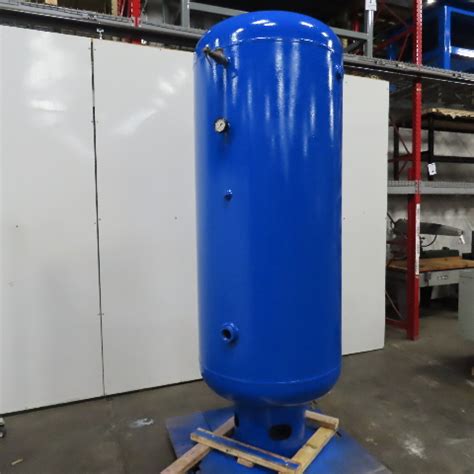 330 Gallon Vertical Compressed Air Storage Receiver Tank 137PSI