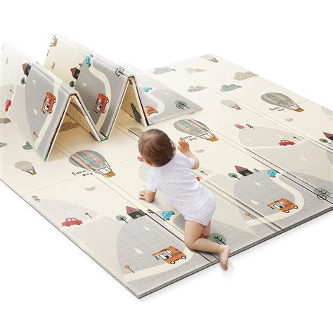 Uanlauo Foldable Baby Play Mat Extra Large Waterproof