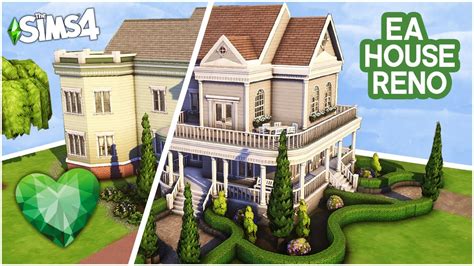 Sims Let S Build Ea House Renovation Kate Emerald Youtube