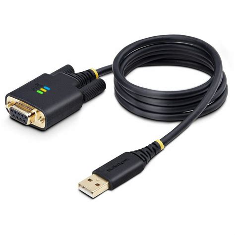 1p3ffcnb Usb Serial 3ft 1m Usb To Null Modem Serial Adapter Cable Com