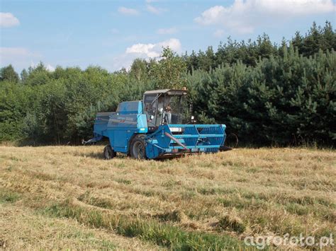 Kombajn Bizon Sampo Foto Galeria Rolnicza Agrofoto