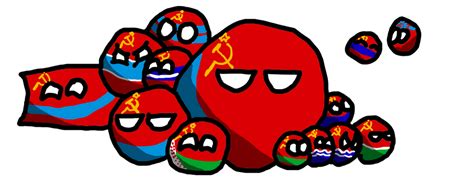 Soviet Union Countryballs By Lilactuba On Deviantart