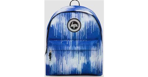 Hype Kids Single Drip Backpack Blue • Se Priser