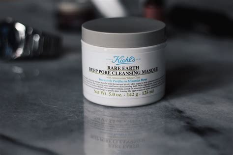 MASK MONDAY: KIEHL'S RARE EARTH DEEP PORE CLEANSING MASK | ALEX & MIKE