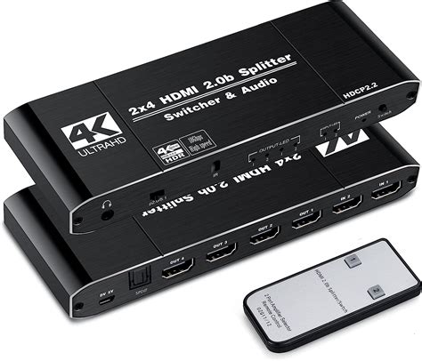 Amazon Avedio Links K Hz Hdmi Splitter Switch In Out X