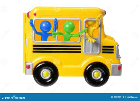 Toy School Bus stock photo. Image of school, travel, vehicle - 23325910