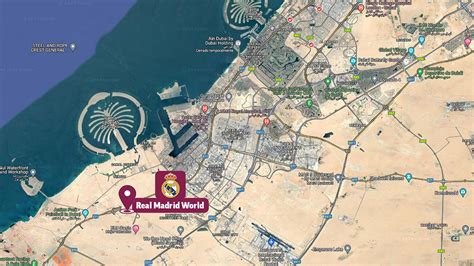 Real Madrid World Will Be Located 30 Kilometers From The Dubai Palm