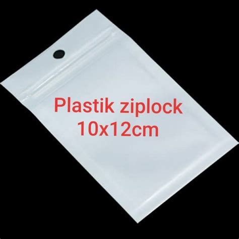 Jual Plastik Klip Putih Susu X Cm Plastik Ziplock Plastik Susu