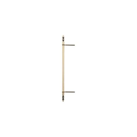 Fiche à lacet dégondable vieux bronze Bros Jean Entraxe 352 mm Ø x