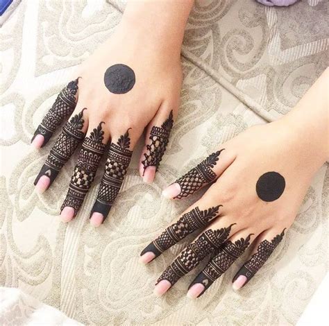 Full Finger Mehndi Designs | Front & Back Henna Ideas - K4 Fashion