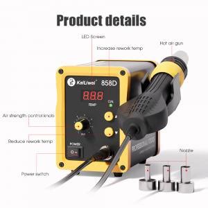Kailiwei D W Smd Hot Air Gun Rework Desoldering Station For Mobile Phone Repair Martview