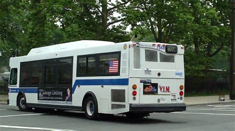 NYCTA Orion VII CNG 7568 On The B77 Ikea Terminal YouTube