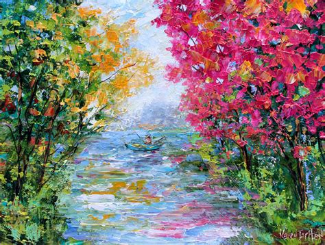 Palette Knife Painters International Autumn Serenity Painting Palette