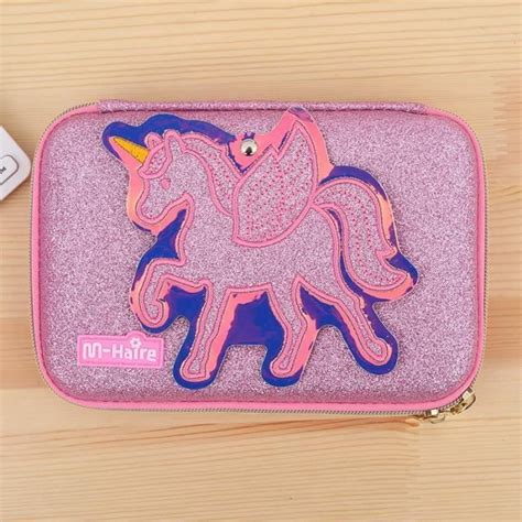 Trousse Scolaire Bo Te Crayons Licorne Flamant Rose Trousse Scolaire