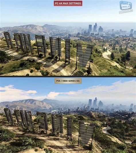 Gta 5 2022 Graphics Comparison Xbox Series Xs Vs Xbox One