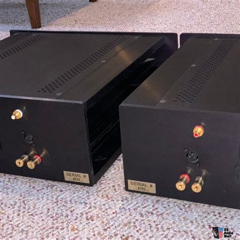 Odyssey Stratos Extreme Monoblock Amplifiers Photo Uk Audio Mart