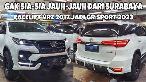 FACELIFT FORTUNER VRZ 2017 JADI FORTUNER GR SPORT 2023 TERBARU PUAS