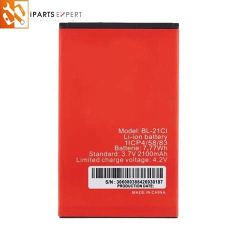 Ipartsexpert For Itel A V Mah Li Ion Polymer Battery Assembly