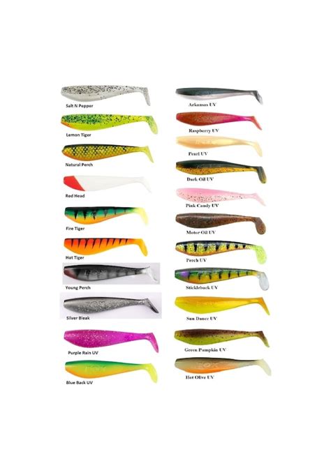 Fox Rage Zander Pro Bulk Shad Cm Silikon Yem Salt N Pepper Fiyatlar