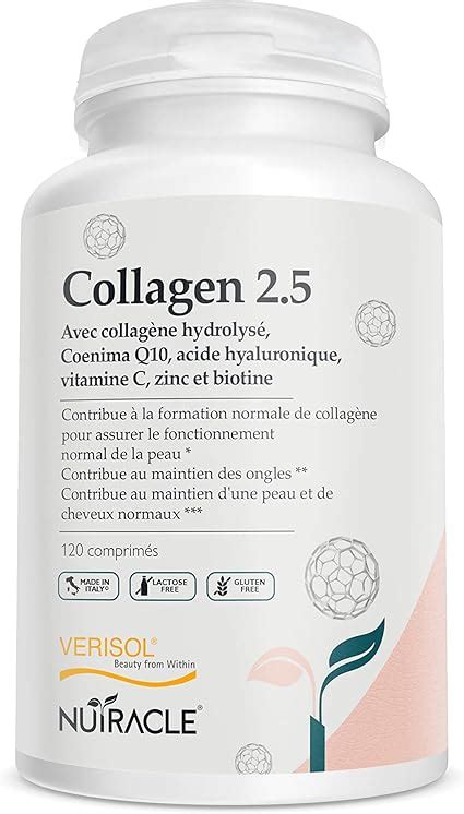 Nutracle Collagen Comprim S Suppl Ment De Collag Ne Bioactive