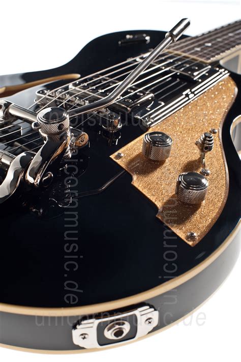 E Gitarre Duesenberg Starplayer Tv Black Custom Line Case Neuware