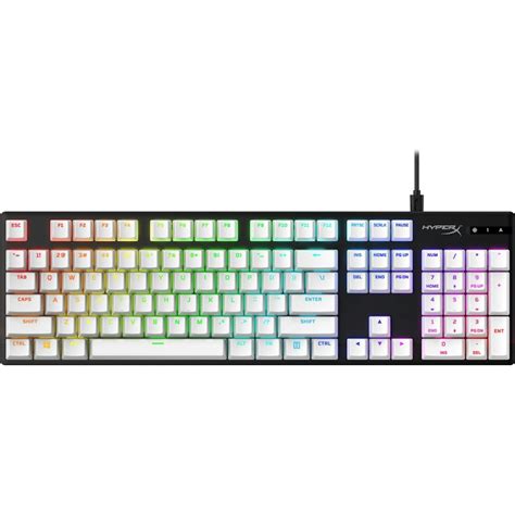 Hyperx Pbt Keycaps Full Set White Ple Computers