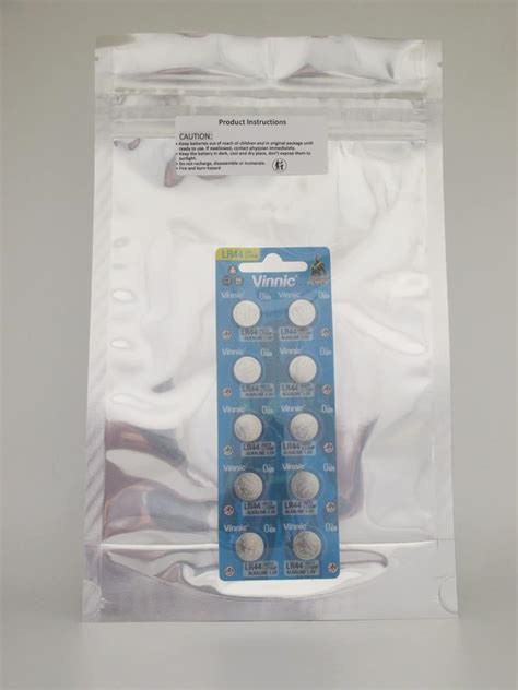 Ukdapper - Vinnic L1154-C10-AG13 Alkaline Manganese Button (Pack of 10 ...