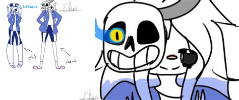 Female!sans (undertale) -ReDraw by AngelChan421 on DeviantArt