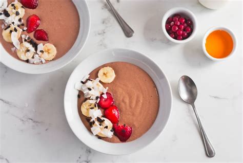 Smoothie Bowl De Chocolate Receta Ekilu