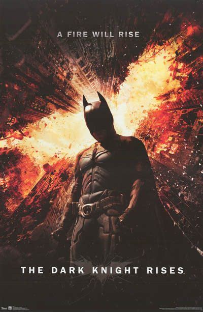 Batman Dark Knight Rises Poster 22x34 | The dark knight rises, Batman ...