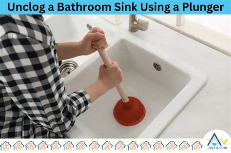 How To Unclog Bathroom Sink 7 Diy Methods