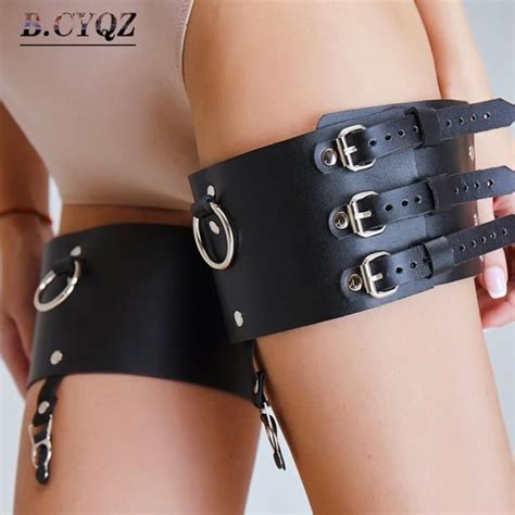 Style Ajustable B CYQZ Ceinture De Cuisse En Cuir SFP Pour Femmes Lingerie De Bondage