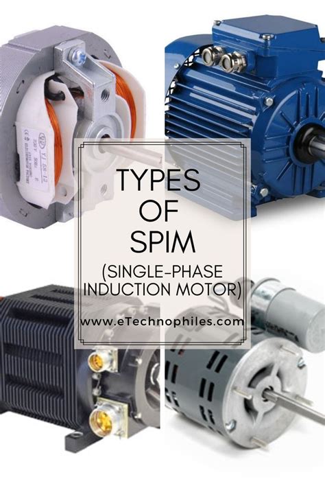 Types Of Single Phase Induction Motors And Their Applications Artofit