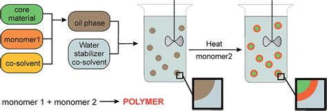 Schematic Representation Of The Preparation Of Microparticles Phase